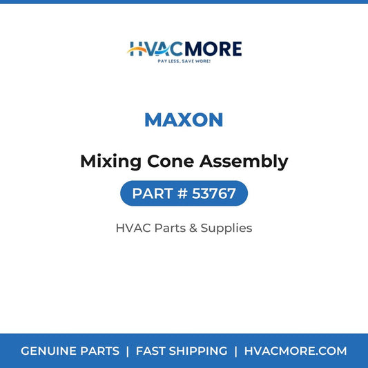 Maxon Mixing Cone Assembly 53767