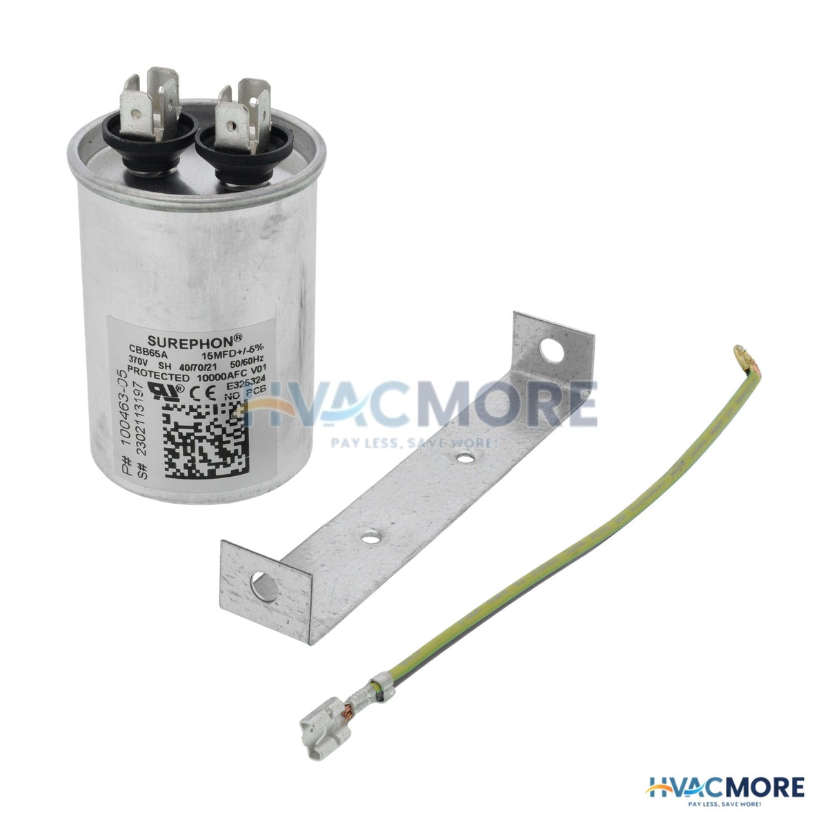 Lennox 15 MFD Round Run Capacitor (370V) 53H06