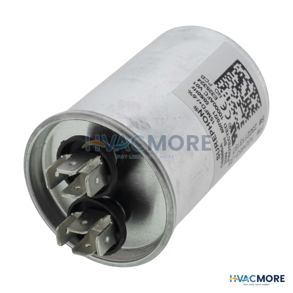 Lennox 15 MFD Round Run Capacitor (370V) 53H06