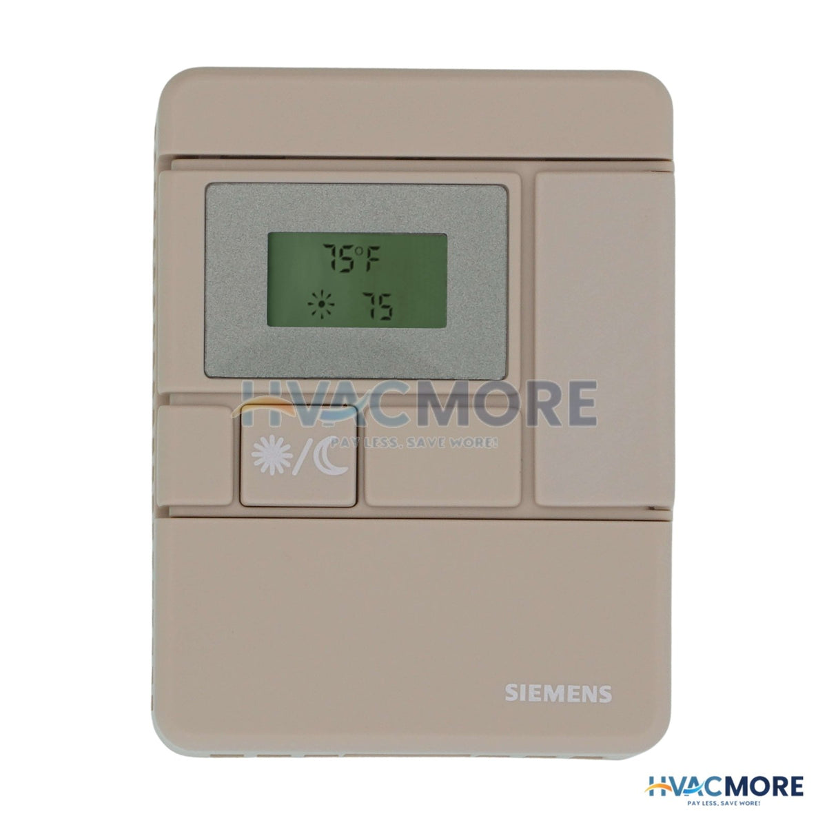 Siemens Series 1000 Room Temperature Sensor W/ Setpoint, Beige 540-680FA