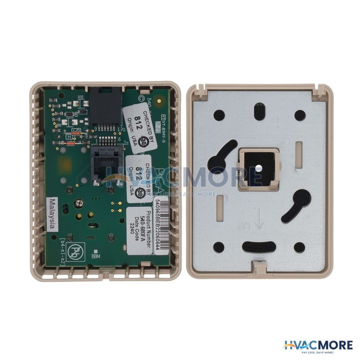 Siemens Series 1000 Room Temperature Sensor W/ Setpoint, Beige 540-680FA