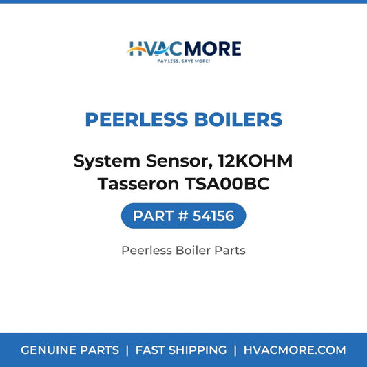 Peerless Boilers System Sensor, 12KOHM Tasseron TSA00BC 54156
