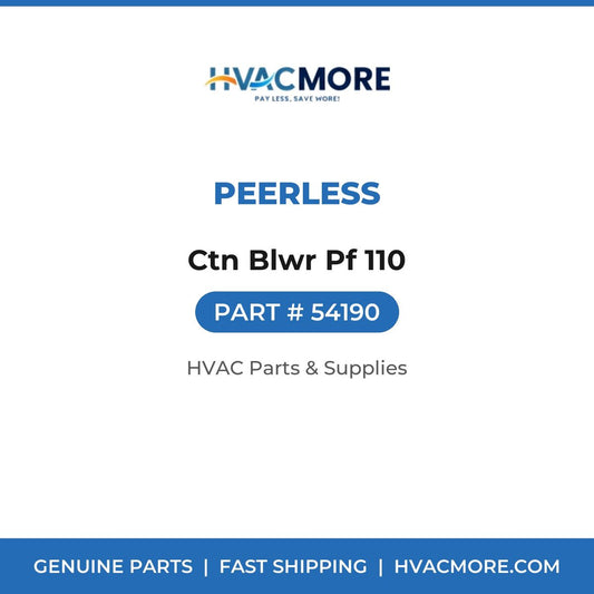 Peerless Ctn Blwr Pf 110 54190