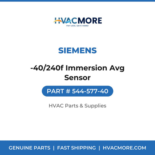 Siemens -40/240f Immersion Avg Sensor 544-577-40