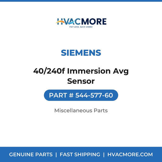 Siemens 40/240f Immersion Avg Sensor 544-577-60
