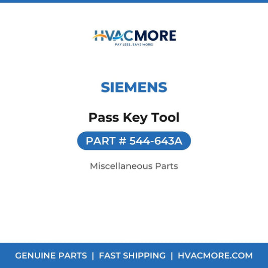 Siemens Pass Key Tool 544-643A