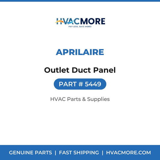 Aprilaire Outlet Duct Panel 5449