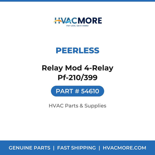 Peerless Relay Mod 4-Relay Pf-210/399 54610