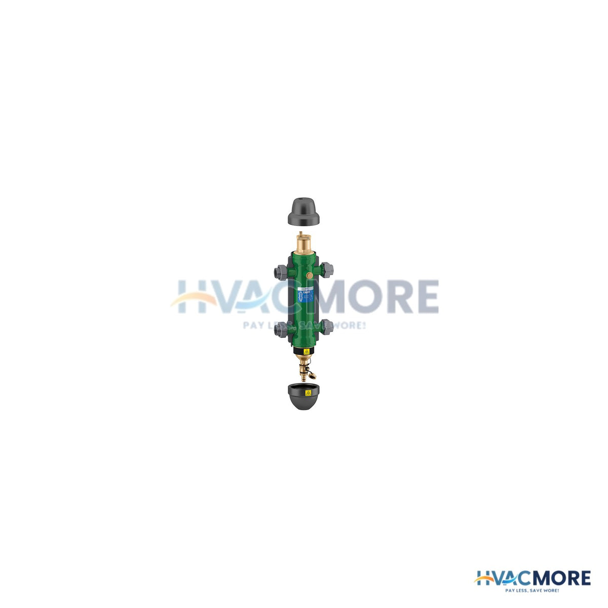 Caleffi SEP4 1-1/4" Press Union 4-IN-1 Air, Dirt, Hydro & Magnet Hydraulic Separator 549567A
