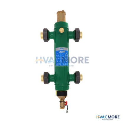 Caleffi SEP4 1.25" Swt Union 4-IN-1 Air, Dirt, Hydro, Magnet Hydraulic Separator 549597A