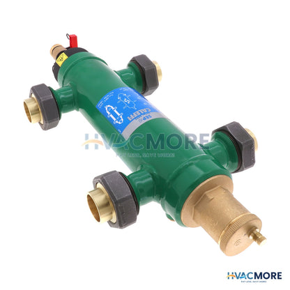 Caleffi SEP4 1.25" Swt Union 4-IN-1 Air, Dirt, Hydro, Magnet Hydraulic Separator 549597A