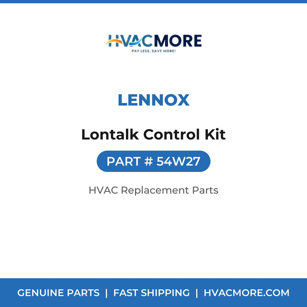 Lennox Lontalk Control Kit 54W27