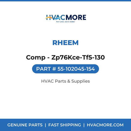Rheem Comp - Zp76Kce-Tf5-130 55-102045-154