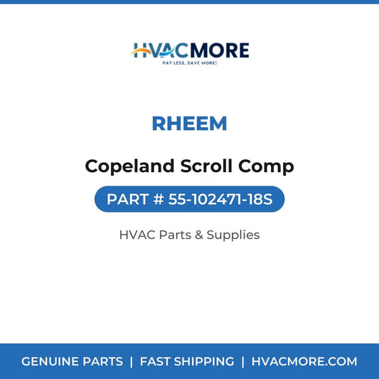 Rheem Copeland Scroll Comp 55-102471-18S