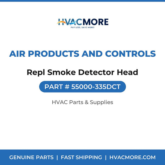 Air Products and Controls Repl Smoke Detector Head 55000-335DCT