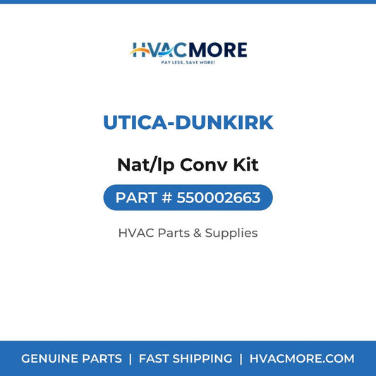 Utica-Dunkirk Nat/lp Conv Kit 550002663
