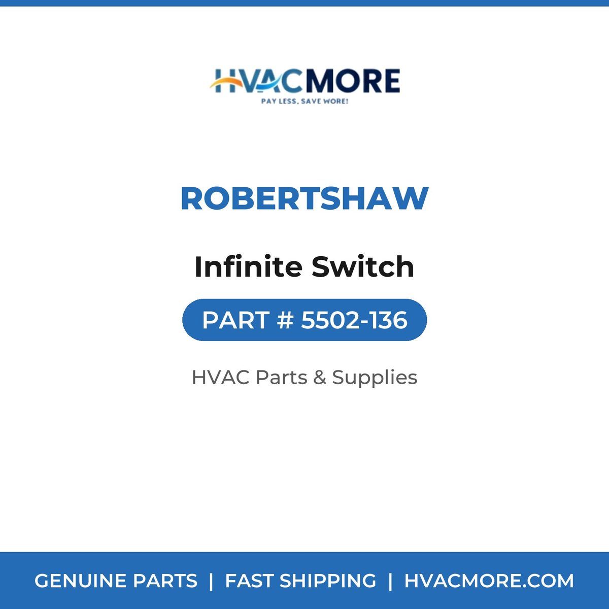 Robertshaw Infinite Switch 5502-136