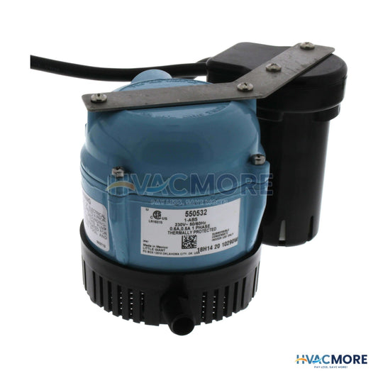 Little Giant 1-ABS, 230V, Shallow Pan Condensate Removal Pump 550532