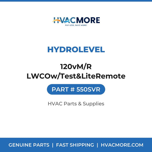 Hydrolevel 120vM/R LWCOw/Test&LiteRemote 550SVR