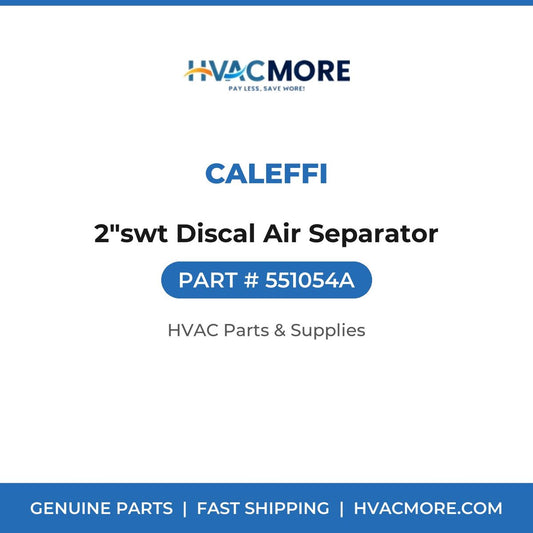 Caleffi 2"swt Discal Air Separator 551054A