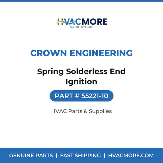 Crown Engineering Spring Solderless End Ignition 55221-10