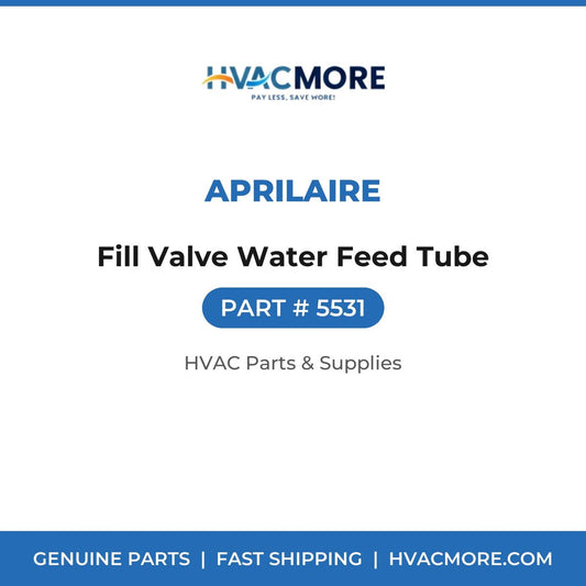 Aprilaire Fill Valve Water Feed Tube 5531