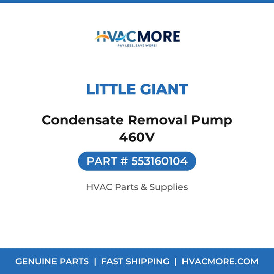 Little Giant Condensate Removal Pump 460V 553160104