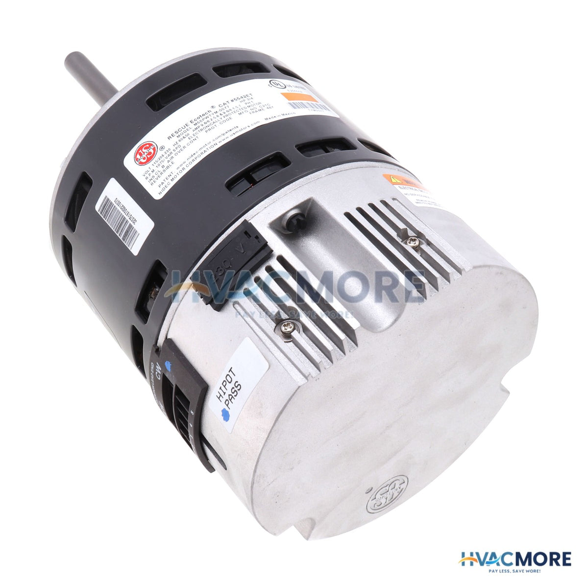 US Motors 5.6" OAO BPM Rescue EcoTech Direct Drive Blower Motor (3/4-1/3 HP) 5542ET