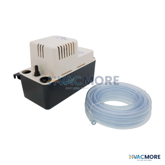 Little Giant VCMA-15ULST, 65 GPH Auto Condensate Removal Pump W/ Tubing & Switch (115V) 554415