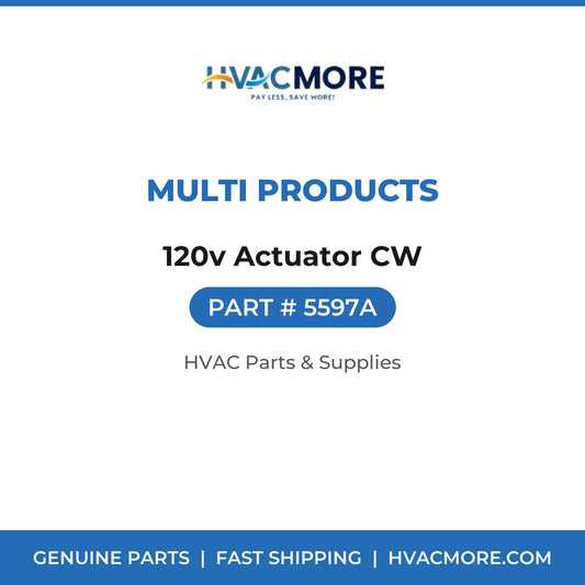 Multi Products 120v Actuator CW 5597A