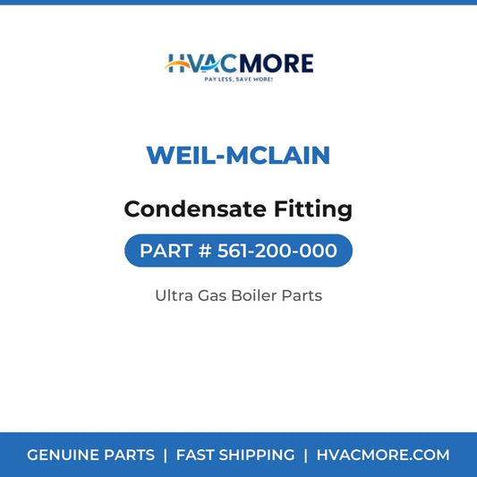 Weil-McLain Condensate Fitting 561-200-000