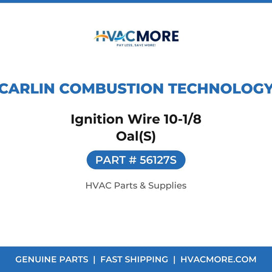 Carlin Combustion Technology Ignition Wire 10-1/8 Oal(S) 56127S