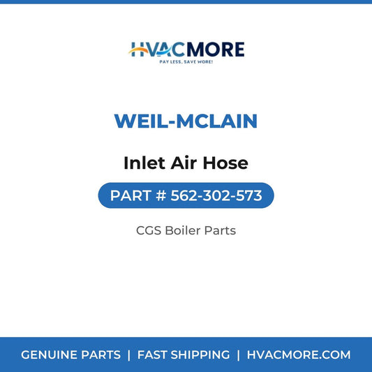 Weil-McLain Inlet Air Hose 562-302-573