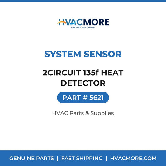 System Sensor 2CIRCUIT 135f HEAT DETECTOR 5621