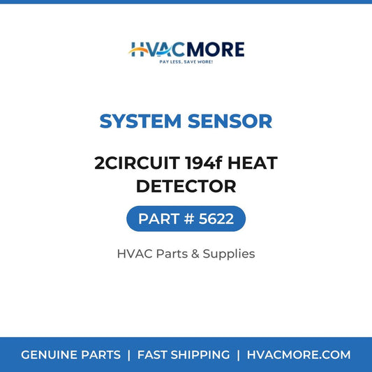 System Sensor 2CIRCUIT 194f HEAT DETECTOR 5622