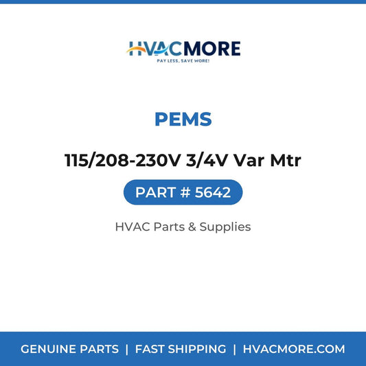 PEMS 115/208-230V 3/4V Var Mtr 5642