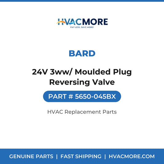 Bard 24V 3ww/ Moulded Plug Reversing Valve 5650-045BX