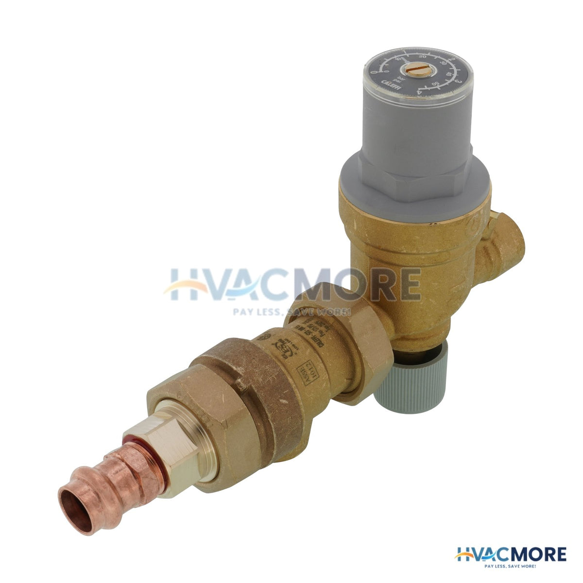Caleffi 1/2" 573 Backflow Preventer and AutoFill Combination (Press x NPT) 573007A