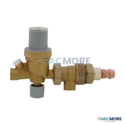Caleffi 1/2" 573 Backflow Preventer and AutoFill Combination (Press x NPT) 573007A