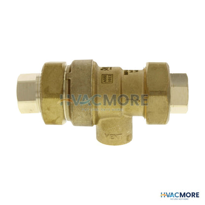 Caleffi 1/2" NPT Dual Check Backflow Preventer W/ Atmospheric Vent 573403A