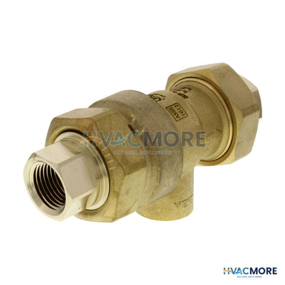Caleffi 1/2" NPT Dual Check Backflow Preventer W/ Atmospheric Vent 573403A