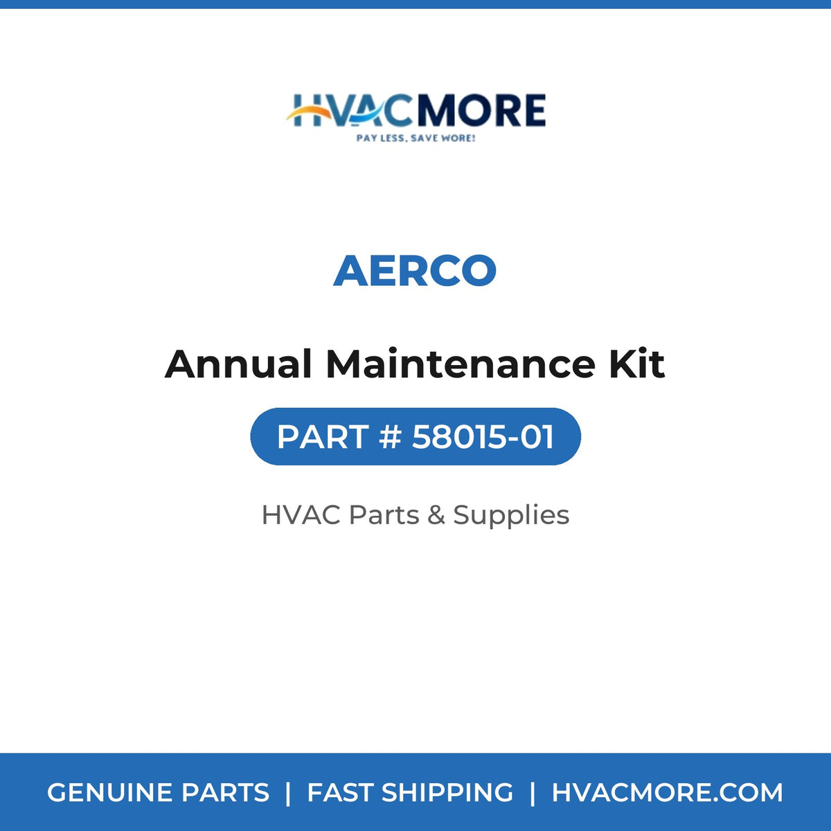 AERCO Annual Maintenance Kit 58015-01