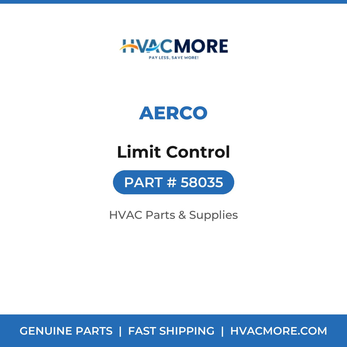 AERCO Limit Control 58035