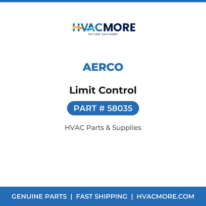 AERCO Limit Control 58035