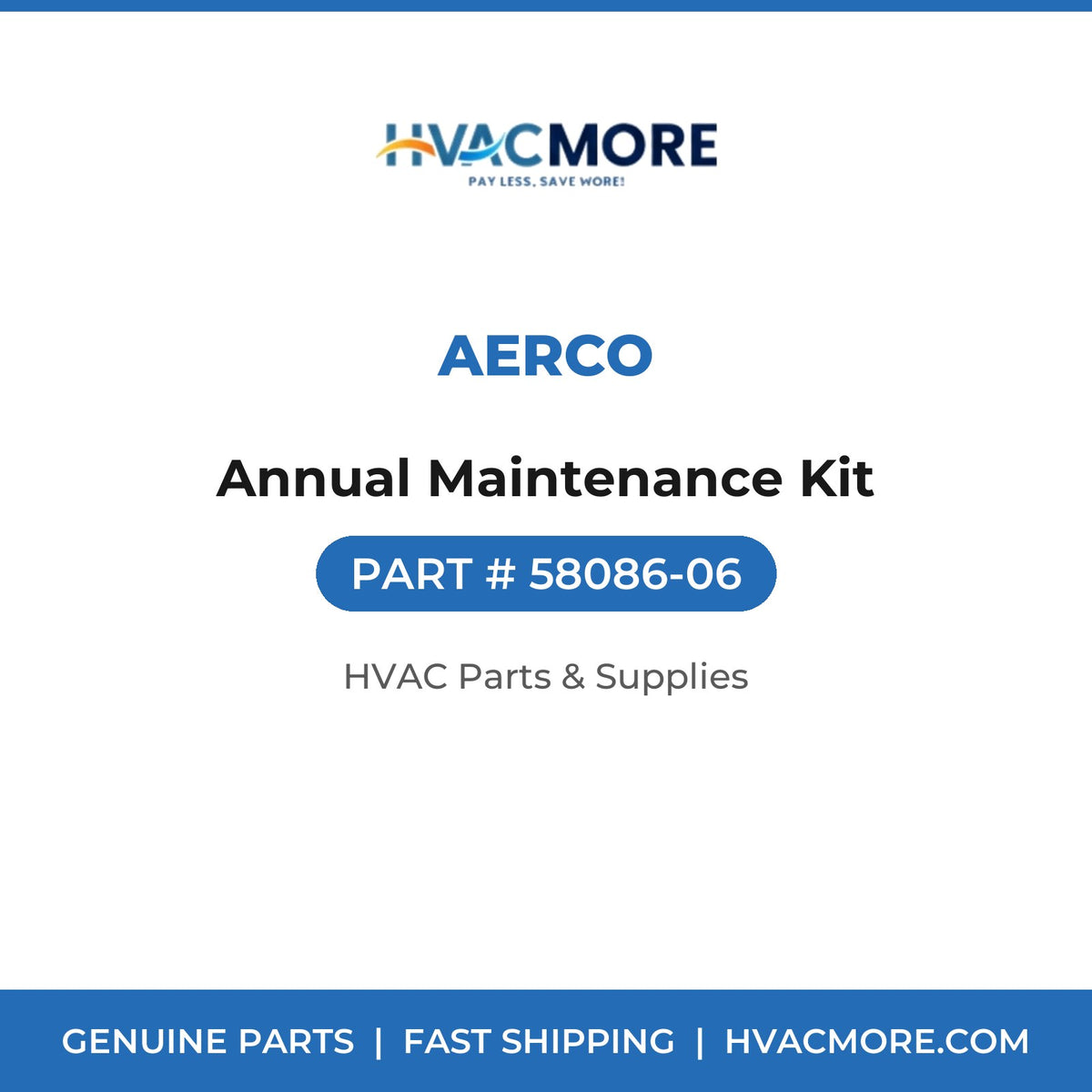AERCO Annual Maintenance Kit 58086-06