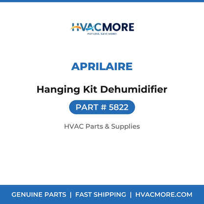 Aprilaire Hanging Kit Dehumidifier 5822