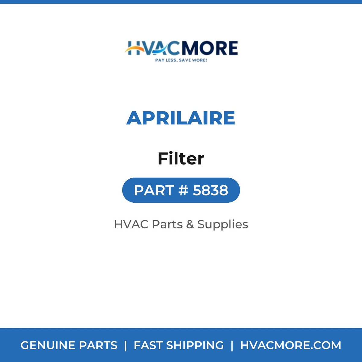 Aprilaire Filter 5838