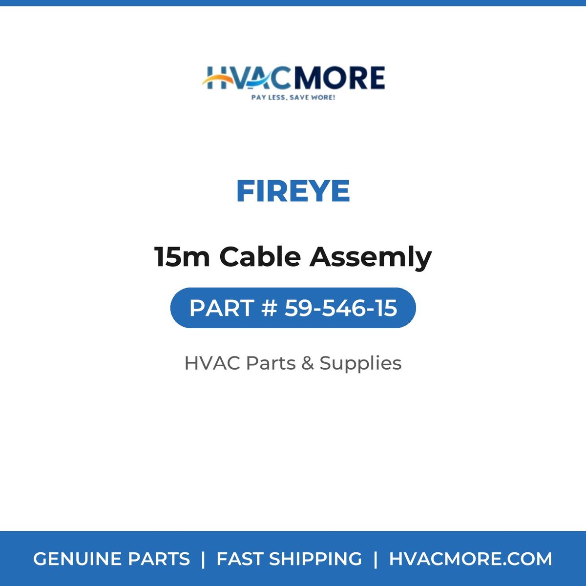 Fireye 15m Cable Assemly 59-546-15