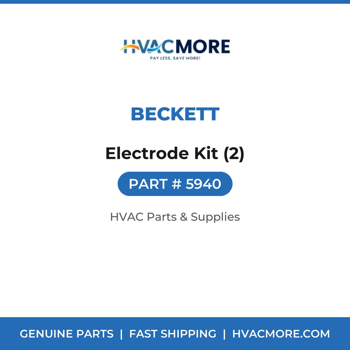 Beckett Electrode Kit (2) 5940