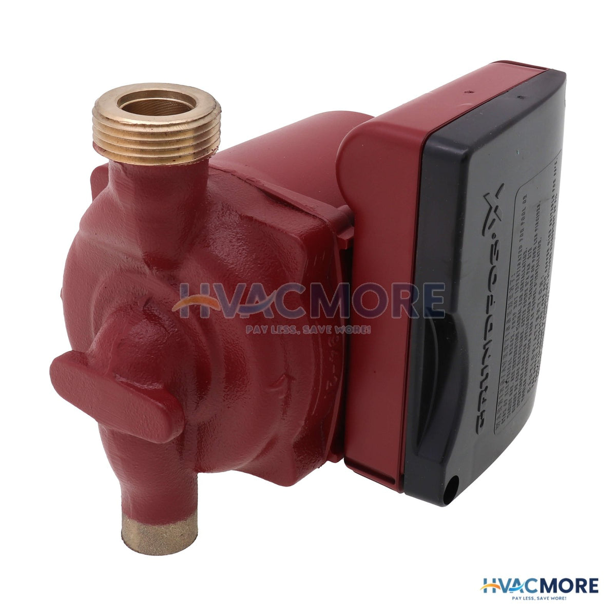 Grundfos 1/2" Sweat UP15-18BUC5 1-SPEED Bronze Circulator Pump, 115V, 1/25 HP 59896123